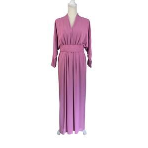 Handmade Vintage 70s/ 80s Maxi Dress Pink